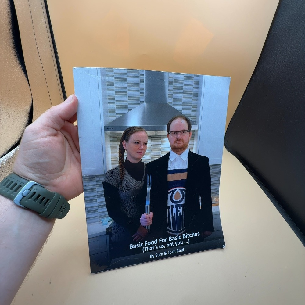 Basic Food for Basic Bitcxes Cookbook Sara Josh Reid Humor